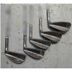 Simmons Tiger Shark Iron Set Mens RH Steel 5-9 Irons 5pc Heads Only - No Shaft